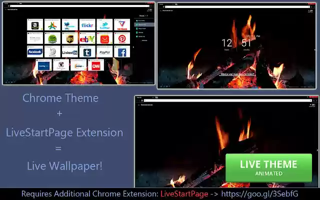 Fireplace fire campfire [LSP]  from Chrome web store to be run with OffiDocs Chromium online